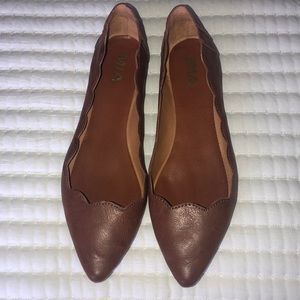 MIA brown ballet flats size 8. GUC.